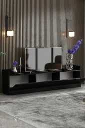 Givayo Mobilya Odin Tv Ünitesi Siyah 184 Cm - 4