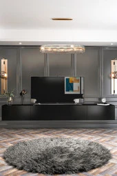 Givayo Mobilya Milan Tv Ünitesi Duvara Monte - Ayaklı Kullanım 240 cm - 3