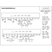 LA4445, ZIP-12 Entegre Devre - 2