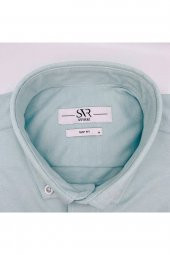 PREMİUM OXFORT SLİM FİT LİKRA GÖMLEK thumbnail 3