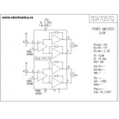 TDA7057AQ, TDA7057, SIL-13 Entegre Devre - 2