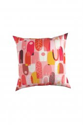 Çift Taraflı Renkli Minimal Şekiller Baskılı Kırlent Kılıfı thumbnail 1