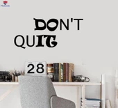 Oturma Odası, Ofis, Dükkan Duvar süslü çıkartmalar Motivasyon Alıntı Sözler İlham Verme Bırakma Yap Mektuplar - 1