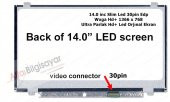 HP PROBOOK 640 G1, 640 G2 Uyumlu 14.0 inc Ekran Lcd Panel Slim 30pin - 1