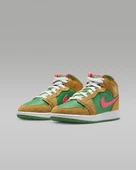 Nike Air Jordan 1 Mid SE DX4365-700 Watermelon Unisex Sneaker - 4