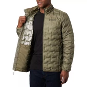 Columbia Delta Ridge Down Jacket Erkek Outdoor Mont Yeşil WO0955-397 - 5