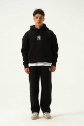 UNISEX NEW YORK BASKILI 3 İPLİK EŞOFMAN TAKIMI - 1