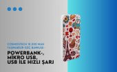 Cosmostech 10.000 Mah Powerbank Eyfel Kulesi Temalı, Taşınabilir Güç Bankası - 2