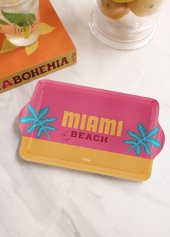 The Mia TPS0060 Miami Mini Tepsi Fuşya 24x14 Cm - 2