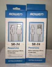 ROWEN SR-74 MİCRO USB TO USB KABLO 1 METRE - 1