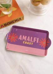 The Mia TPS0061 Amalfi Mini Tepsi Mor 24x14 Cm - 2