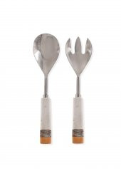 The Mia SNM0269 Mermer Salata Servisi 2 Li Set - 2