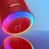 Anker Soundcore Flare II 20W Kablosuz Bluetooth Hoparlör - 360° Ses - Kırmızı- A3165 (Anker Türkiye Garantili) thumbnail 2