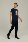 LUMBERJACK CT1139 ISLAND LOGO T-SHIRT 2FX - 4