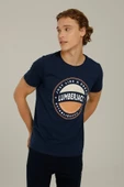 LUMBERJACK CT1139 ISLAND LOGO T-SHIRT 2FX - 6