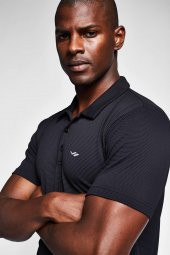 LESCON 20S-1275-20N KISA KOL POLO YAKA TSHIRT - 11