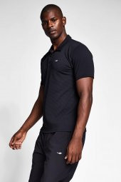 LESCON 20S-1275-20N KISA KOL POLO YAKA TSHIRT - 12