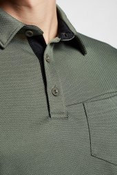 LESCON 21Y-1065 OUTDOOR KISA KOL POLO YAKA TSHIRT - 6