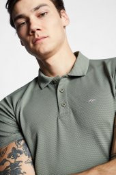 LESCON 21S-1297-21B KISA KOL POLO YAKA TSHIRT - 12