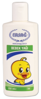 Ersağ Bebek Yağı 200 Ml. - 2