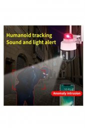 1080p Speed Dome Wifi Kablosuz İç Dış Mekan Camera Çakarlı Güvenlik Kamerası Ev - 3