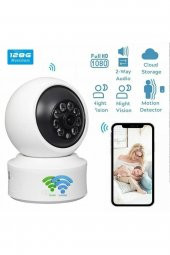 Wifi Kablosuz 1080p 2.4ghz  5ghz 360 Hareket Izleme Sesli Cctv Ağ Ev Güvenlik Mini Ip Kamera - 2