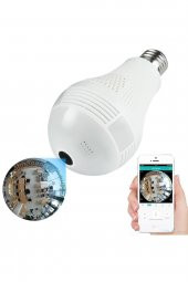 Ip Kamera 360 Derece Balıkgözü Panoramik Wifi P2p Ağ - 1