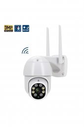 Cmr-13 Kablosuz Wifi Kamera, 1080p Hd Gece Görüşlü Hareketli Dış Mekan Güvenlik Kamerası - 1