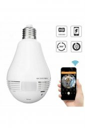 Ip Kamera 360 Derece Balıkgözü Panoramik Wifi P2p Ağ - 2