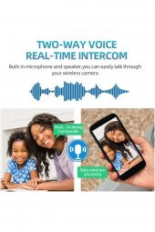 Wifi 360 Panoramik Ampul Kamera Gece Görüş Ses Akıllı Hareket Algılayıcı - 2