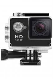 1080p Hd Su Geçirmez Aksiyon Kamerası Siyah - 1
