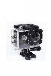 1080p Hd Su Geçirmez Aksiyon Kamerası Siyah - 2