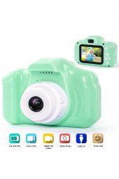 Mini Dijital Çocuk Fotoğraf Makinesi Hd 1080p Sd Hafıza Kart Girişli 5 Mp Video Makinası - 3