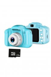 Cmr9 Çocuklar Için Mini Hd 1080p 5 Oyunlu Dijital Fotoğraf Makinesi 8gb Hafıza Kartlı - 1