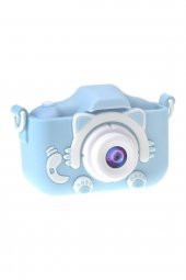 Mini Eğitici Çocuk Fotoğraf Makinesi Kılıflı Kamera Çocuklar Için Dijital Fotoğraf Ve Oyun Cmr16 - 1