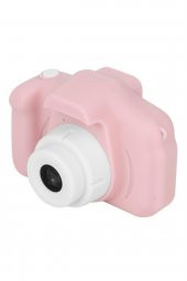 Mini Çocuk Kamerası 1080p Hd Video Çekim Kalitesi Cmr9 Dijital Fotoğraf Makinesi Pembe - 1
