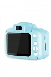 Unisex Çocuk Mavi Mini 1080p Hd Kamera Için Dijital Fotoğraf Makinesi - 2