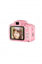 Pembe Cmr9 Çocuklar Için Mini Hd 1080p Dijital Fotoğraf Makinesi - 2