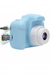 Mini Çocuk Kamerası 1080p Hd Video Çekim Kalitesi Cmr9 Dijital Fotoğraf Makinesi Mavi - 2