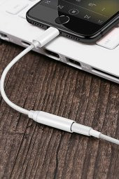 Iphone 12  Uyumlu Cep Telefonu Lightninh Aux Çevirici Otg Dönüştürücü - 3