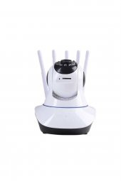 Wi-fi Kablosuz Ip Bebek Güvenlik Kamerası 5 Antenli 360 Derece - 3