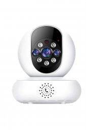 1080p Çift Wifi 2.45 Ghz Ip Kamera Akıllı Ev Güvenlik Bebek Hareket Izleme Sesli Interkom - 3