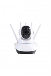 Wi-fi Kablosuz Ip Bebek Güvenlik Kamerası 5 Antenli Cmr11 - 1
