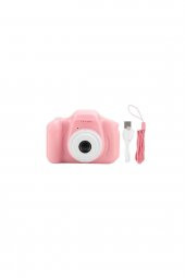 Cmr9 Mini Eğitici Kamera Çocuklar Için Dijital Fotoğraf Makinesi - Pembe - 1