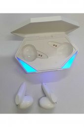 Oyuncu Kulaklığı Kablosuz Kulakiçi Rgb Işıklı Çift Mikrofonlu 3 Modlu Bluetooth 5.2 G20 Model - 2