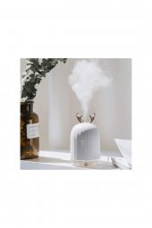 Işıklı Su Hazneli Hava Nemlendirici Buhar Makinesi Nemlendirici Geyik Figürlü - 2