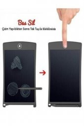 Writing Tablet Lcd 8.5 Inç Dijital Kalemli Çizim Yazı Tahtası Grafik Not Yazma Eğitim Tableti - 3