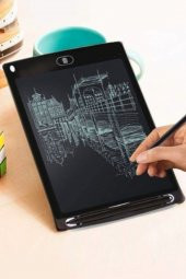 Writing Tablet Lcd 8.5 Inç Dijital Kalemli Çizim Yazı Tahtası Siyah Yazı Tahtası - 1