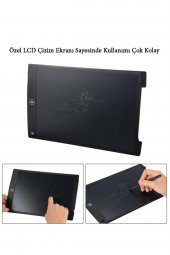 Yeşil 8.5 Lcd Grafik Not Yazma ve Çizim Tableti - 2