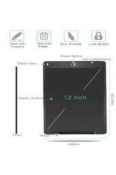 Grafik Tablet 12inç Elektronik Lcd Dijital Yazı Tableti - 3